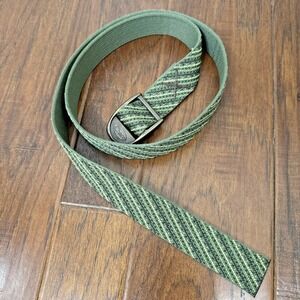 Chaco Webbed Woven Nylon Cinch Belt Mens Outdoor Hiking Gorpcore Green 1.25X43